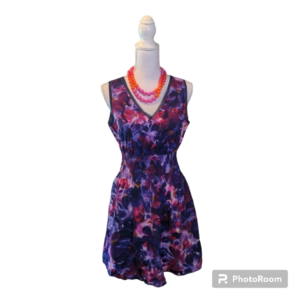 SIMPLY VERA Floral MIDI Dress